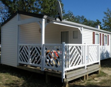 Campsite De La Vallée (66): Loggia 1