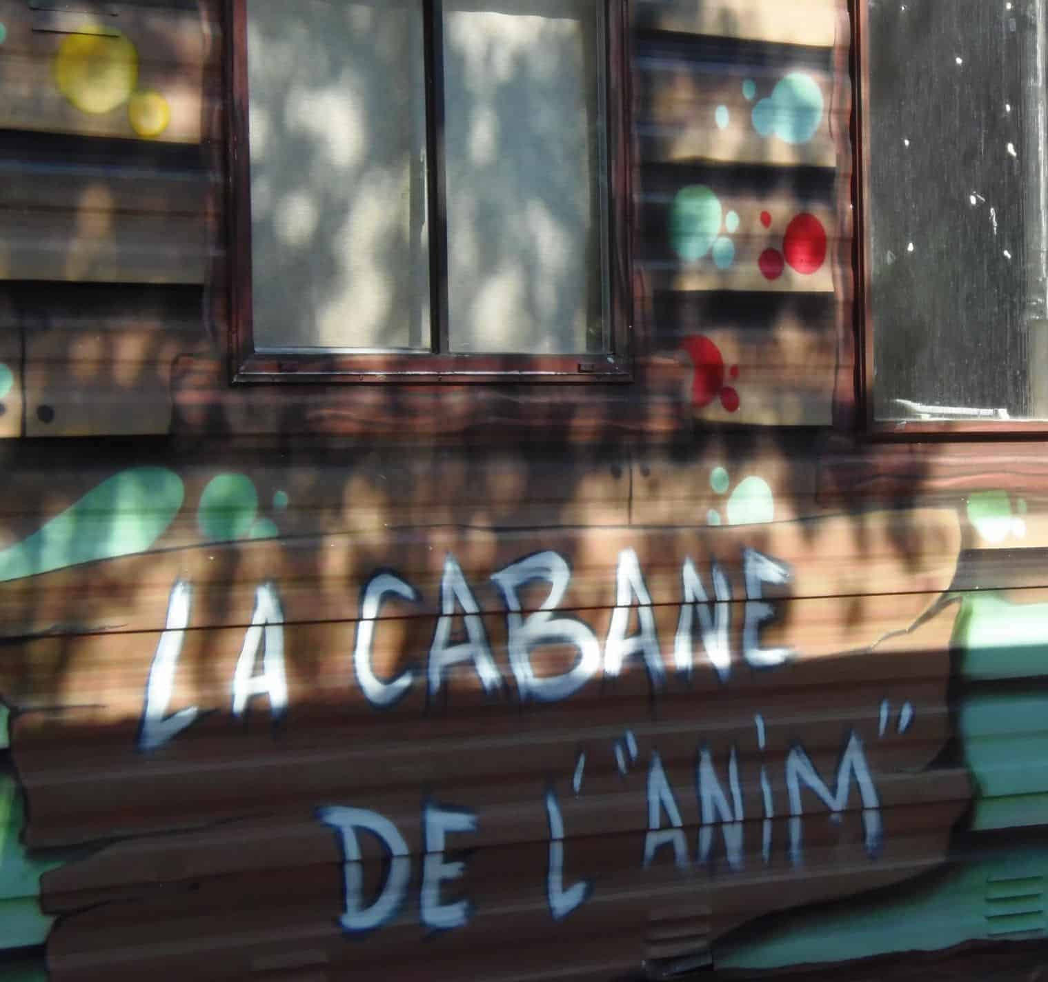 La Cabane de l'anim au camping de la vallée, camping autour de perpignan