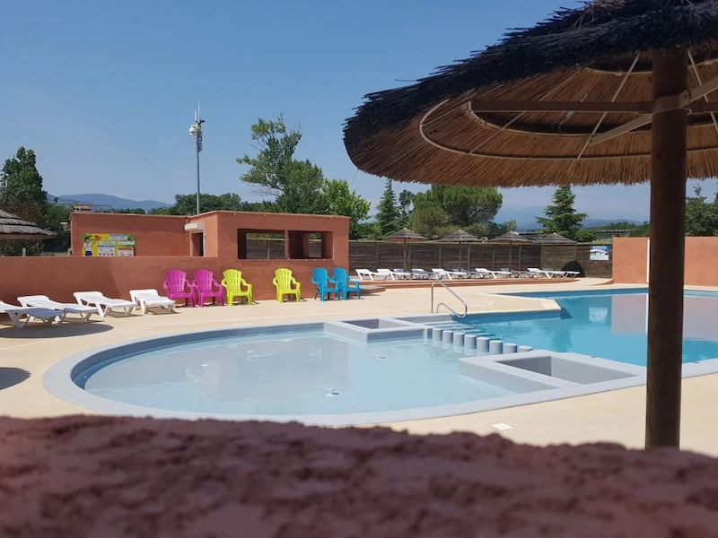 Camping De La Vallée (66) : Camping Pyréenees Orientales Piscine