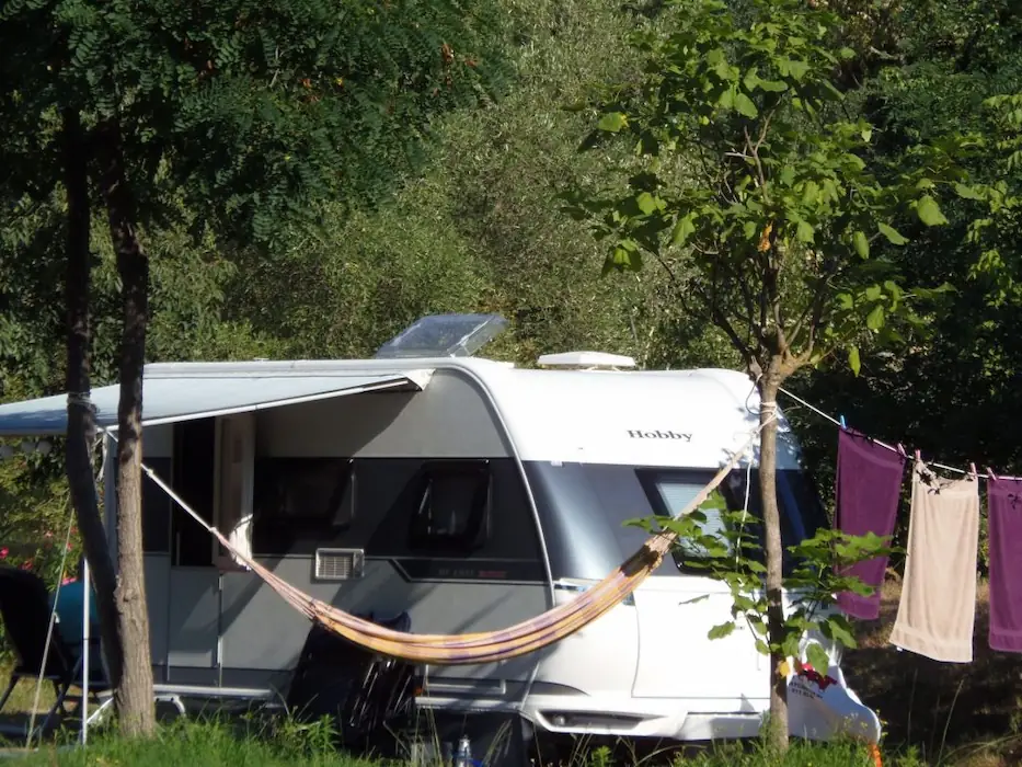 Emplacement pour caravane près de Céret
